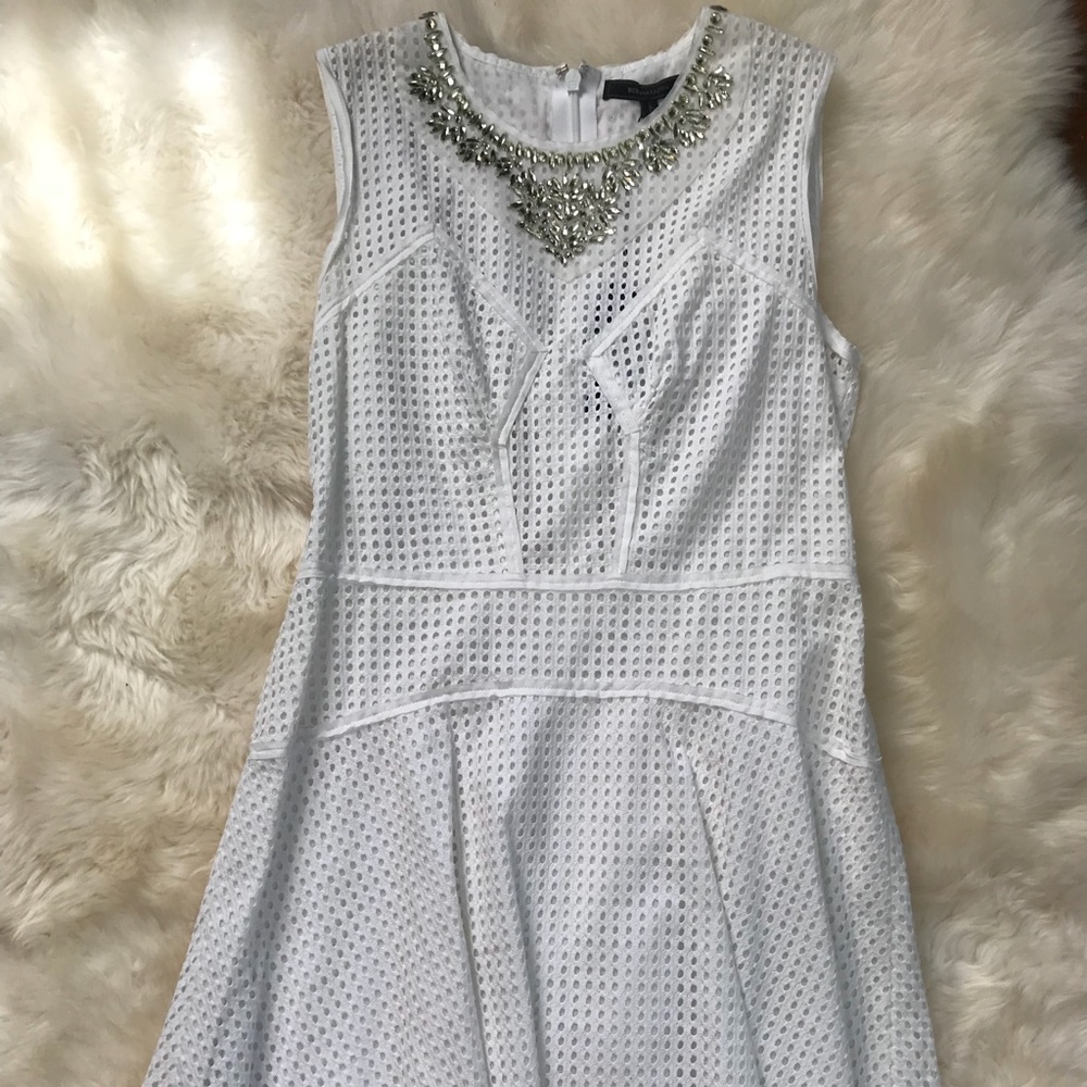 White BCBG Dress with Tags